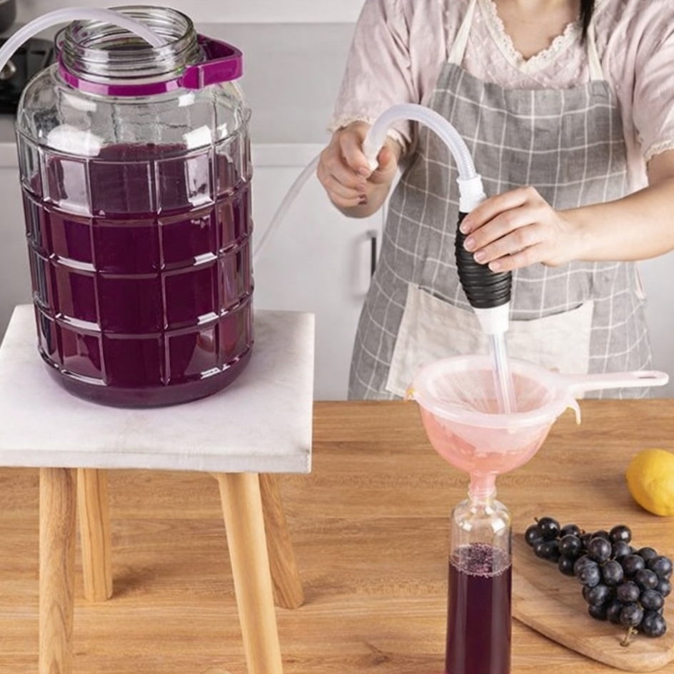 Pompă de transfer lichide MOTORINĂ, BENZINĂ, ULEI, APĂ (1+1 GRATIS)