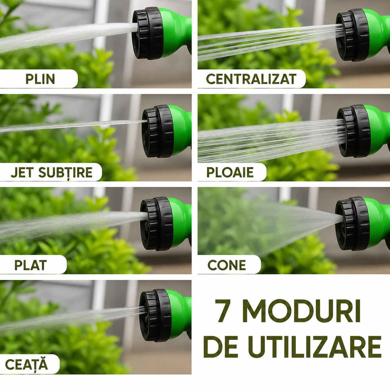 Furtun Extensibil pentru Gradina 45 METRI + GHID PDF „Cum să îți menții plantele sănătoase pe caniculă”