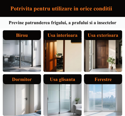 Set Banda Anti-Curent pentru Usi si Ferestre (1+1 GRATIS)