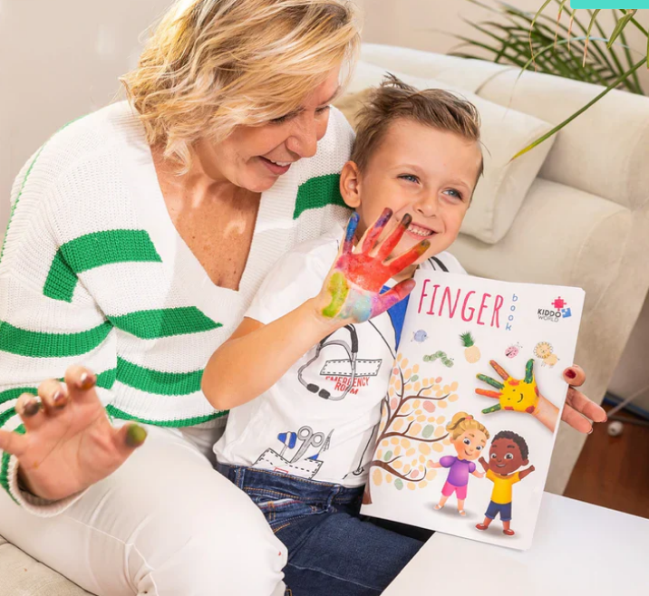 Trusa De Pictură si Carte Pentru Copii - KIDART