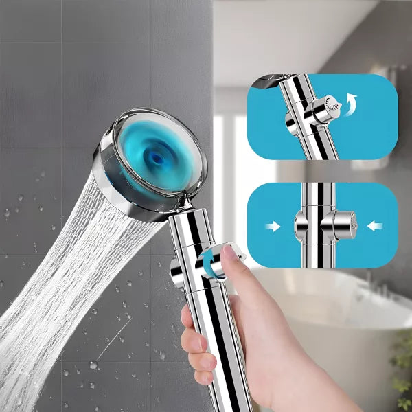 Cap de dus cu presiune și masaj + economisesti apa ShowerUp