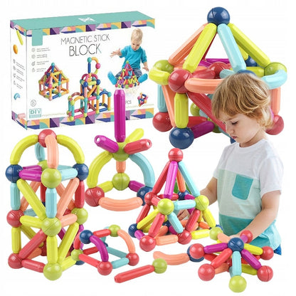 Joc Blocuri Magnetice - SUPERBLOCK (42 - PIESE)